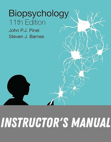 Instructor Manual for Biopsychology 11th Edition by John P.J. Pinel