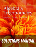 Solutions Manual for Algebra and Trigonometry with Corequisite Support 5th Edition by Judith A. Beecher