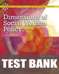 Test Bank for Dimensions of Social Welfare Policy 8th Edition by Neil Gilbert