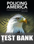 Test Bank for Policing America: Challenges and Best Practices 10th Edition by Kenneth J. Peak