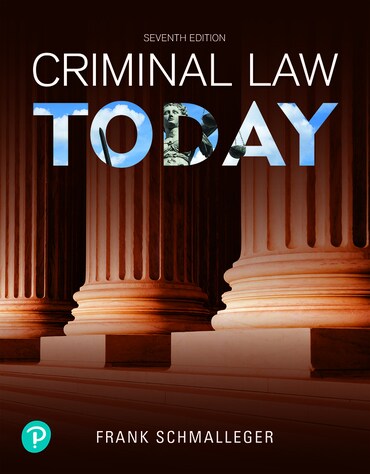 Instructor Manual for Criminal Law Today 7th Edition by Frank Schmalleger