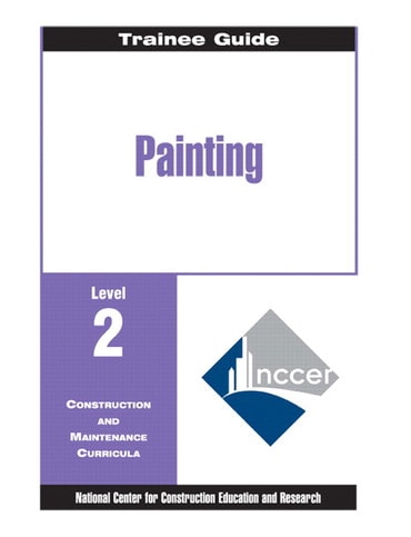 Instructor Manual for Painting: Commercial &amp; Residential, Level 2 2nd Edition by Goal