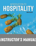 Instructor Manual for Introduction to Hospitality 9th Edition by John R. Walker
