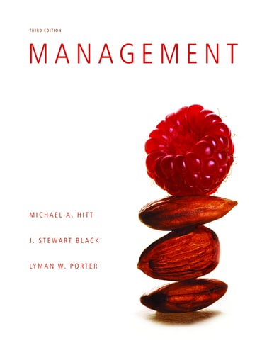 Instructor Manual for Management 3rd Edition by Michael Hitt