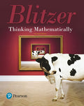 Solutions Manual for Thinking Mathematically 7th Edition by Robert F. Blitzer