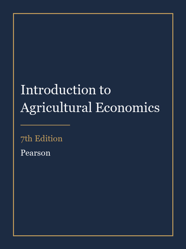 Instructor Manual for Introduction to Agricultural Economics 7th Edition