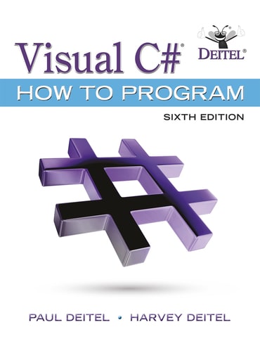Solutions Manual for Visual C# How to Program 6th Edition by Paul Deitel
