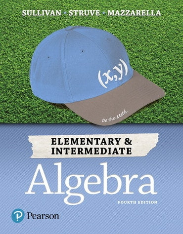 Solutions Manual for Elementary & Intermediate Algebra 4th Edition by Michael Sullivan