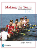 Instructor Manual for Making the Team: A Guide for Managers 6th Edition by Leigh L. Thompson
