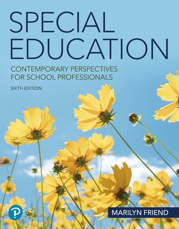 Instructor Manual for Special Education: Contemporary Perspectives for School Professionals 6th Edition by Marilyn Friend