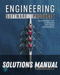 Solutions Manual for Engineering Software Products: An Introduction to Modern Software Engineering 1st Edition by Ian Sommerville