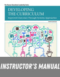 Instructor Manual for Developing the Curriculum 9th Edition by William R. Gordon