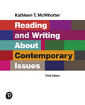 Instructor Manual for Reading and Writing About Contemporary Issues 3rd Edition by Kathleen T. McWhorter