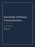 Test Bank for Essentials of Human Communication 10th Edition