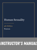 Instructor Manual for Human Sexuality 4th Edition
