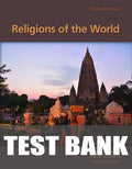 Test Bank for Religions of the World 13th Edition by Lewis M. Hopfe