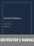 Instructor Manual for Social Problems 14th Edition