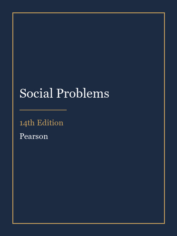 Test Bank for Social Problems 14th Edition
