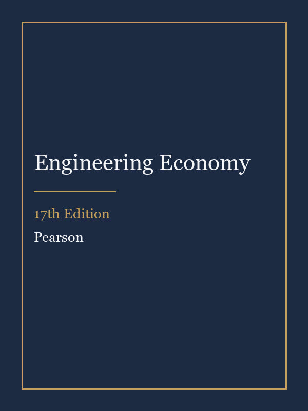 Solutions Manual for Engineering Economy 17th Edition