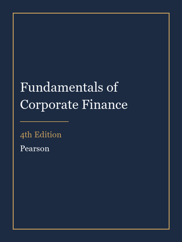 Solutions Manual for Fundamentals of Corporate Finance 4th Edition
