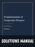 Solutions Manual for Fundamentals of Corporate Finance 4th Edition