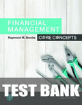 Test Bank for Financial Management: Core Concepts 4th Edition by Raymond Brooks