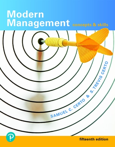 Instructor Manual for Modern Management: Concepts and Skills 15th Edition by Samuel C Certo