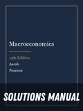 Solutions Manual for Macroeconomics 13th Edition by Aacsb