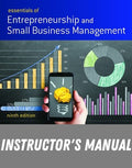 Instructor Manual for Essentials of Entrepreneurship and Small Business Management 9th Edition by Norman M Scarborough