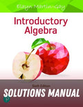 Solutions Manual for Introductory Algebra 6th Edition by Elayn Martin-Gay