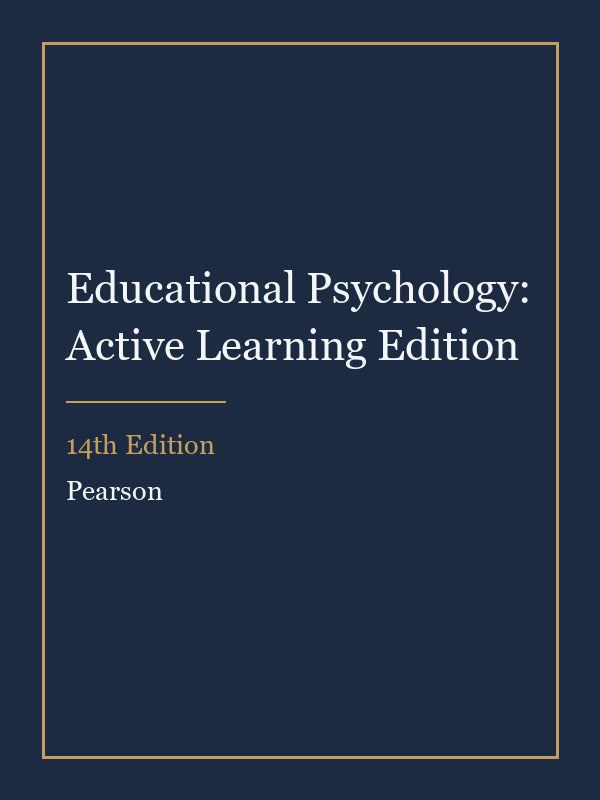Test Bank for Educational Psychology: Active Learning Edition 14th Edition