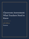 Test Bank for Classroom Assessment: What Teachers Need to Know 9th Edition