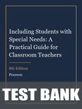 Test Bank for Including Students with Special Needs: A Practical Guide for Classroom Teachers 8th Edition
