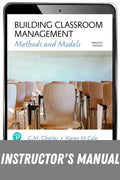 Instructor Manual for Building Classroom Discipline: Methods and Models 12th Edition by C M. Charles