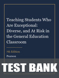 Test Bank for Teaching Students Who Are Exceptional: Diverse, and At Risk in the General Education Classroom 7th Edition