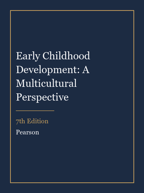Instructor Manual for Early Childhood Development: A Multicultural Perspective 7th Edition