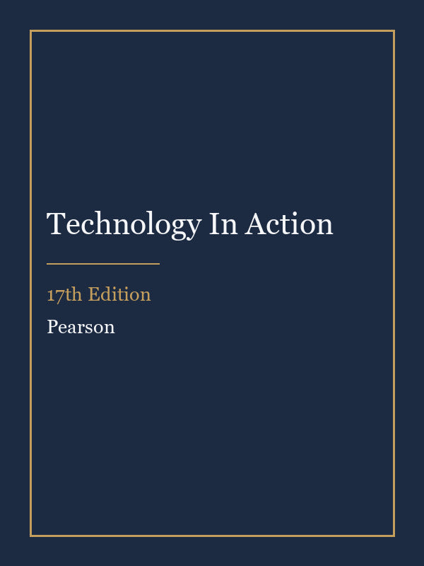 Test Bank for Technology In Action 17th Edition