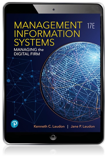 Test Bank for Management Information Systems: Managing the Digital Firm 17th Edition by Kenneth C. Laudon