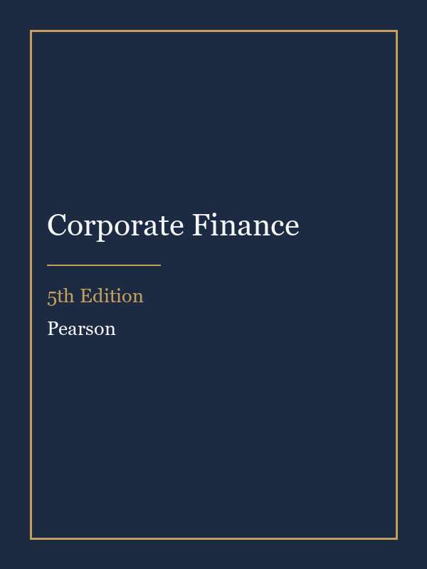 Test Bank for Corporate Finance 5th Edition