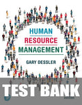 Test Bank for Human Resource Management 16th Edition by Gary Dessler