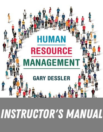 Instructor Manual for Human Resource Management 16th Edition by Gary Dessler