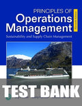 Test Bank for Principles of Operations Management: Sustainability and Supply Chain Management 11th Edition by Jay Heizer