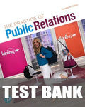 Test Bank for The Practice of Public Relations 14th Edition by Fraser P. Seitel