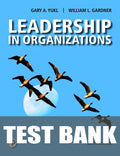Test Bank for Leadership in Organizations 9th Edition by Gary A. Yukl