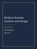 Instructor Manual for Modern Systems Analysis and Design 9th Edition by Classification