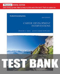 Test Bank for Career Development Interventions 6th Edition by Spencer G. Niles