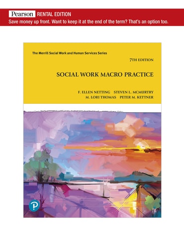 Test Bank for Social Work Macro Practice 7th Edition by F Ellen Netting