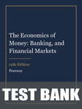Test Bank for The Economics of Money: Banking, and Financial Markets 12th Edition