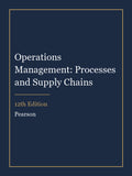 Solutions Manual for Operations Management: Processes and Supply Chains 12th Edition