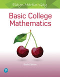 Instructor Manual for Basic College Mathematics 6th Edition by Elayn Martin-Gay